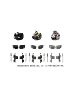 Takara Tomy Diaclone Reboot EX Core & Armament Set 1