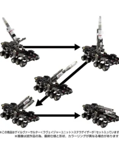 Takara Tomy Diaclone Reboot Tactical Mover Gale Versaulter Ravager Unit Stellar Gazer