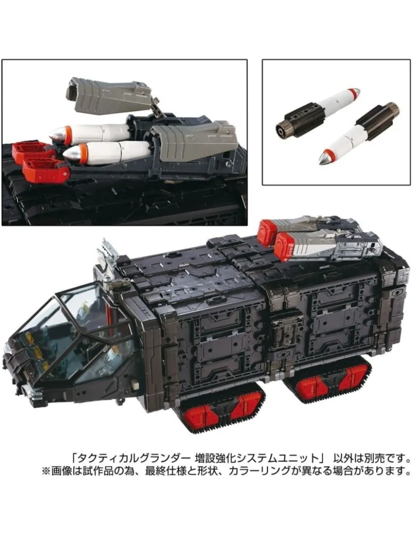 Takara Tomy Diaclone Reboot Tactical Mover Tactical Grander Reinforcement Units