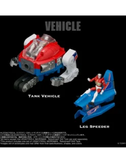 Takara Tomy Microman T-Spark LegacySoul Robotman F Drill Tank Exclusive