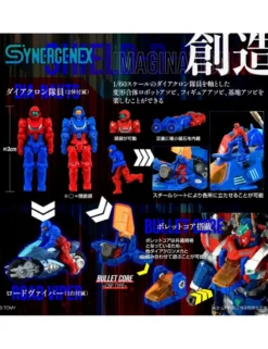 Takara Tomy Synergenex Zoids x Transformers x Diaclone Shield D-Prime