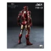 Threezero Avengers Infinity Saga DLX Collectible Figure Iron Man Mark VII Battle Damaged Version