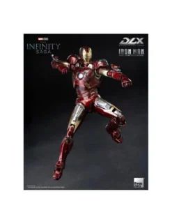 Threezero Avengers Infinity Saga DLX Collectible Figure Iron Man Mark VII Battle Damaged Version