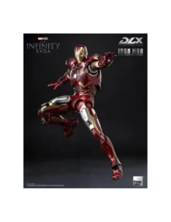Threezero Avengers Infinity Saga DLX Collectible Figure Iron Man Mark VII Battle Damaged Version