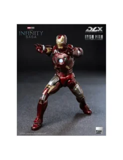 Threezero Avengers Infinity Saga DLX Collectible Figure Iron Man Mark VII Battle Damaged Version