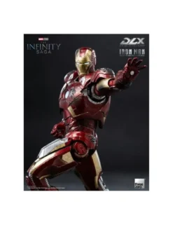 Threezero Avengers Infinity Saga DLX Collectible Figure Iron Man Mark VII Battle Damaged Version