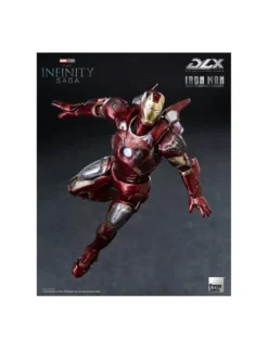 Threezero Avengers Infinity Saga DLX Collectible Figure Iron Man Mark VII Battle Damaged Version