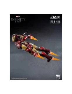 Threezero Avengers Infinity Saga DLX Collectible Figure Iron Man Mark VI Battle Damaged 1/12 Scale