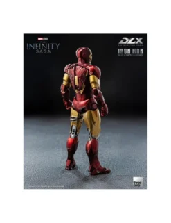 Threezero Avengers Infinity Saga DLX Collectible Figure Iron Man Mark VI Battle Damaged 1/12 Scale