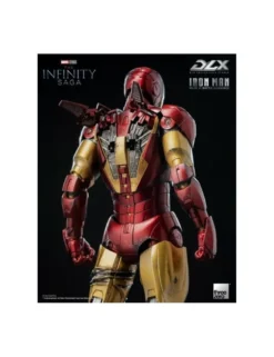 Threezero Avengers Infinity Saga DLX Collectible Figure Iron Man Mark VI Battle Damaged 1/12 Scale