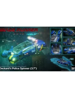 Threezero Blade Runner 2049 Deckard's Police Spinner