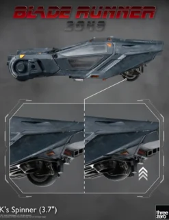 Threezero Blade Runner 2049 K's Spinner