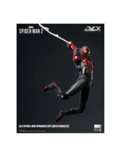 Threezero Marvel's Spider-Man 2 DLX Collectible Figure Spider-Man Upgraded Suit Miles Morales