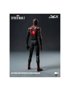 Threezero Marvel's Spider-Man 2 DLX Collectible Figure Spider-Man Upgraded Suit Miles Morales