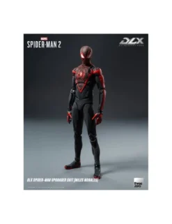 Threezero Marvel's Spider-Man 2 DLX Collectible Figure Spider-Man Upgraded Suit Miles Morales