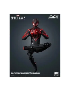 Threezero Marvel's Spider-Man 2 DLX Collectible Figure Spider-Man Upgraded Suit Miles Morales