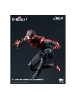 Threezero Marvel's Spider-Man 2 DLX Collectible Figure Spider-Man Upgraded Suit Miles Morales