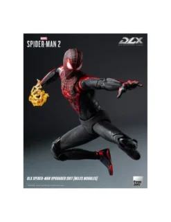 Threezero Marvel's Spider-Man 2 DLX Collectible Figure Spider-Man Upgraded Suit Miles Morales