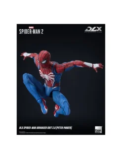 Threezero Marvel's Spider-Man 2 DLX Collectible Figure Spider-Man Advanced Suit 2.0