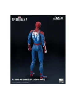 Threezero Marvel's Spider-Man 2 DLX Collectible Figure Spider-Man Advanced Suit 2.0