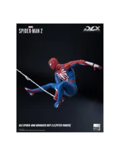 Threezero Marvel's Spider-Man 2 DLX Collectible Figure Spider-Man Advanced Suit 2.0