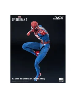 Threezero Marvel's Spider-Man 2 DLX Collectible Figure Spider-Man Advanced Suit 2.0