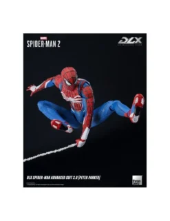 Threezero Marvel's Spider-Man 2 DLX Collectible Figure Spider-Man Advanced Suit 2.0