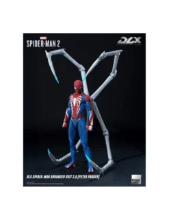 Threezero Marvel's Spider-Man 2 DLX Collectible Figure Spider-Man Advanced Suit 2.0