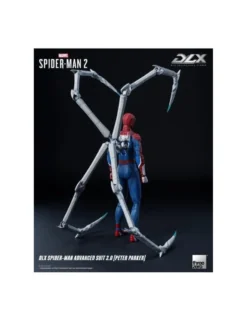 Threezero Marvel's Spider-Man 2 DLX Collectible Figure Spider-Man Advanced Suit 2.0