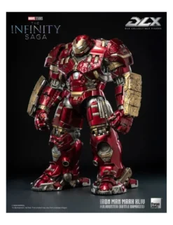 Threezero Marvel The Infinity Saga DLX Collectible Figure Iron Man Mark XLIV Hulkbuster Battle Damaged