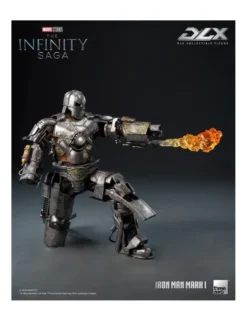 Threezero Marvel The Infinity Saga DLX Collectible Figure Iron Man Mark I
