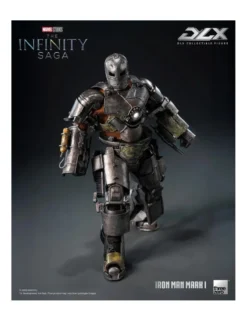 Threezero Marvel The Infinity Saga DLX Collectible Figure Iron Man Mark I
