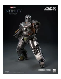 Threezero Marvel The Infinity Saga DLX Collectible Figure Iron Man Mark I