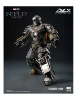 Threezero Marvel The Infinity Saga DLX Collectible Figure Iron Man Mark I