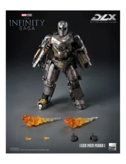 Threezero Marvel The Infinity Saga DLX Collectible Figure Iron Man Mark I