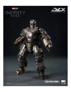 Threezero Marvel The Infinity Saga DLX Collectible Figure Iron Man Mark I