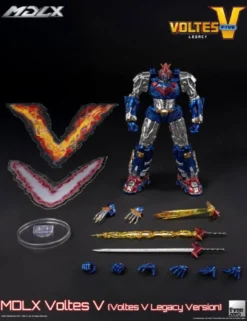 Threezero MDLX Articulated Figures Series Voltes V Legacy Version