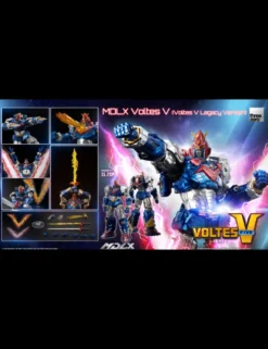 Threezero MDLX Articulated Figures Series Voltes V Legacy Version