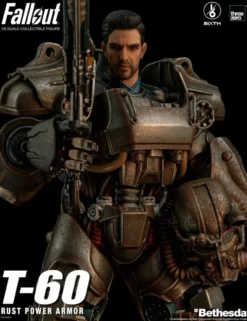 Threezero 1/6 Sixth Fallout T-60 Rust Power Armor