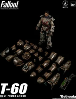 Threezero 1/6 Sixth Fallout T-60 Rust Power Armor