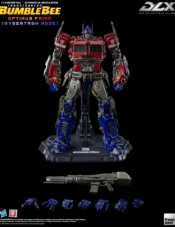 Threezero Transformers Bumblebee DLX Scale Collectible Figure Series Optimus Prime Cybertron Mode