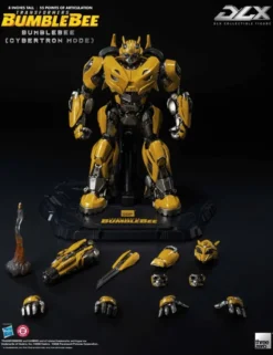 Threezero Transformers Bumblebee DLX Scale Collectible Figure Series Bumblebee Cybertron Mode