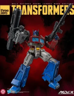 Threezero Transformers MDLX Articulated Figures Series Optimus Prime Comic Book Edition