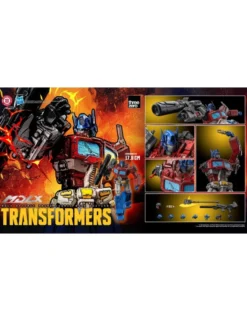 Threezero Transformers MDLX Articulated Figures Series Optimus Prime Comic Book Edition