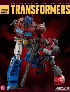 Threezero Transformers MDLX Articulated Figures Series Optimus Prime Comic Book Edition