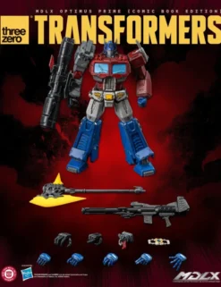 Threezero Transformers MDLX Articulated Figures Series Optimus Prime Comic Book Edition