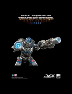 Threezero Transformers Rise of the Beasts DLX Scale Collectible Figure Series Mirage