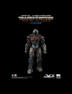 Threezero Transformers Rise of the Beasts DLX Scale Collectible Figure Series Mirage