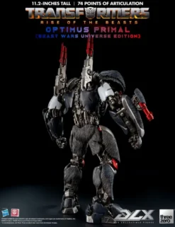 Threezero Transformers Rise of the Beasts DLX Scale Collectible Figure Series Optimus Primal Beast Wars Universe Edition