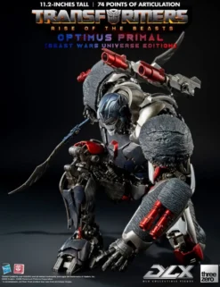 Threezero Transformers Rise of the Beasts DLX Scale Collectible Figure Series Optimus Primal Beast Wars Universe Edition